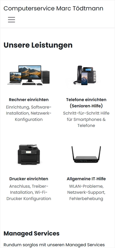 Marc Computer Leistungen