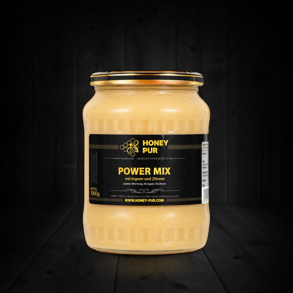 Power Mix Honig – Vorher