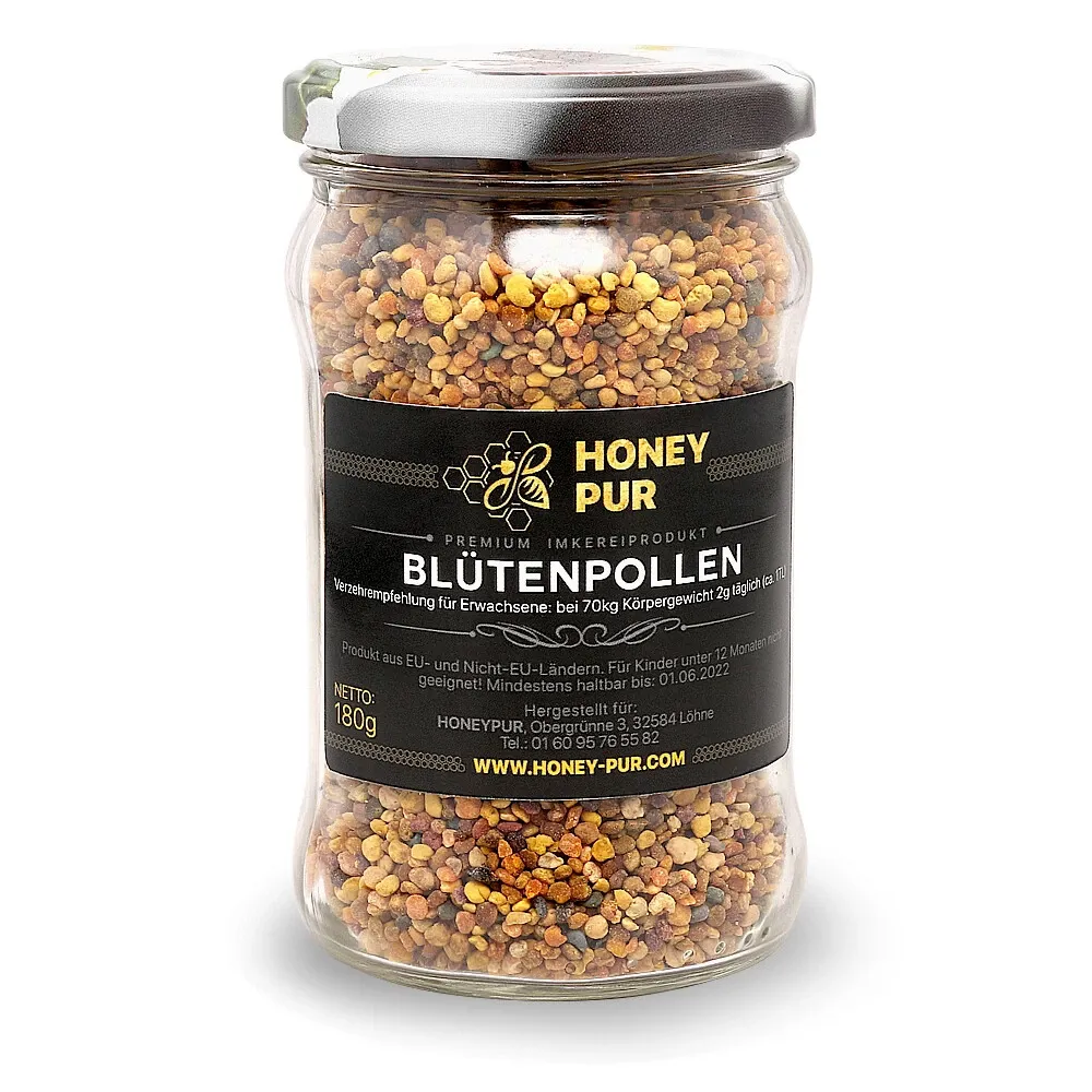 Blütenpollen – Vorher