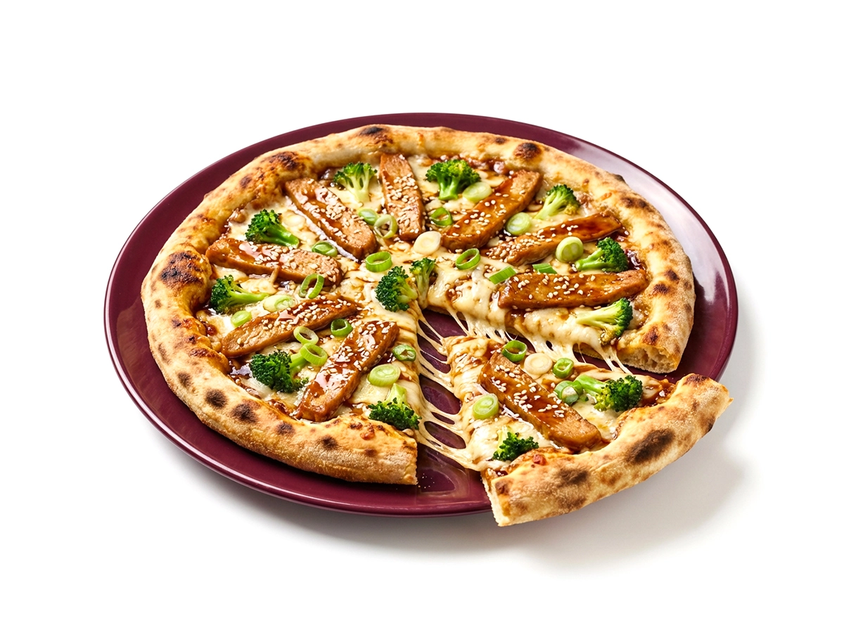 Pizza Vegan Teriyaki