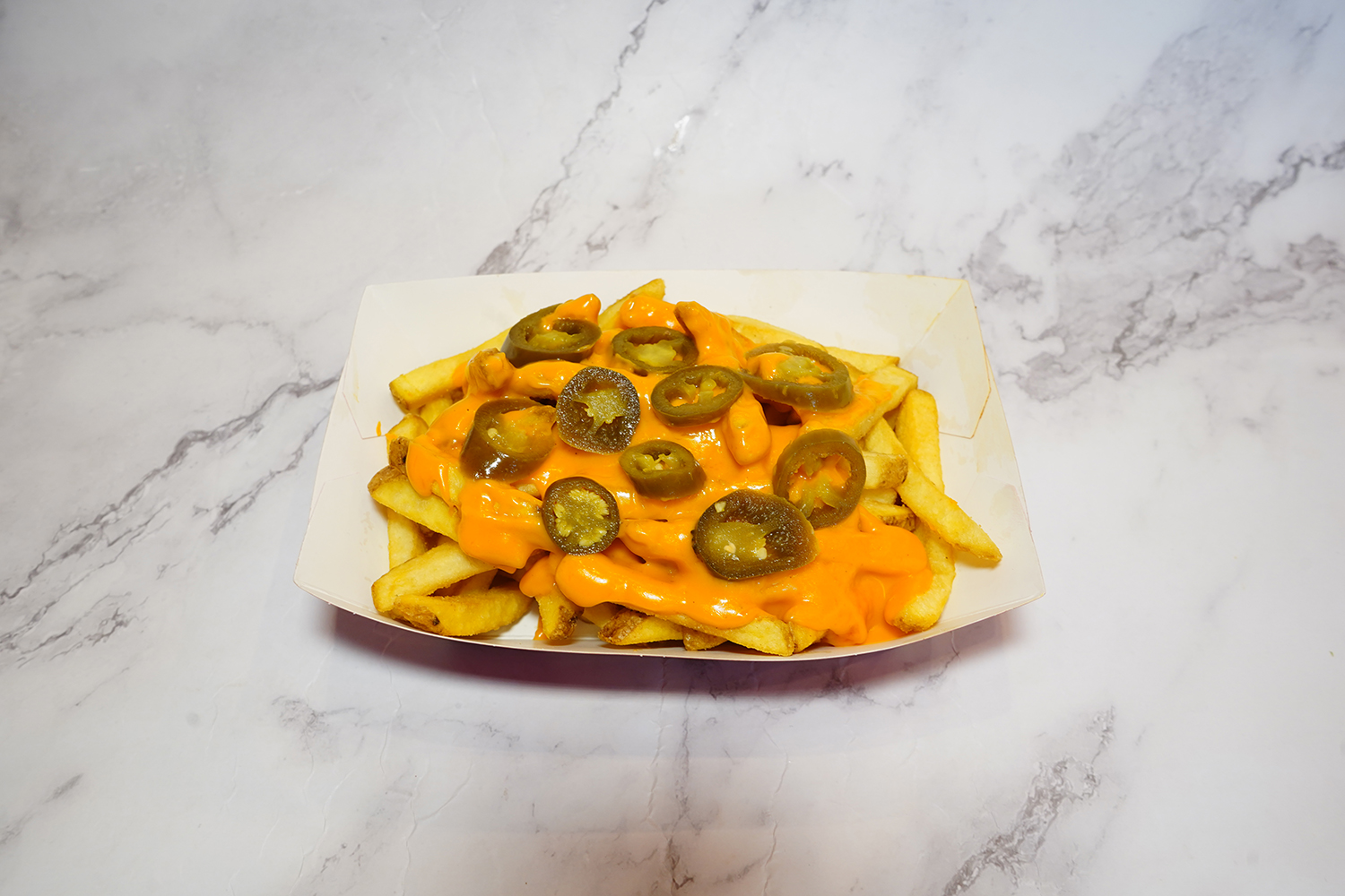 Chili Cheese Fries – Vorher