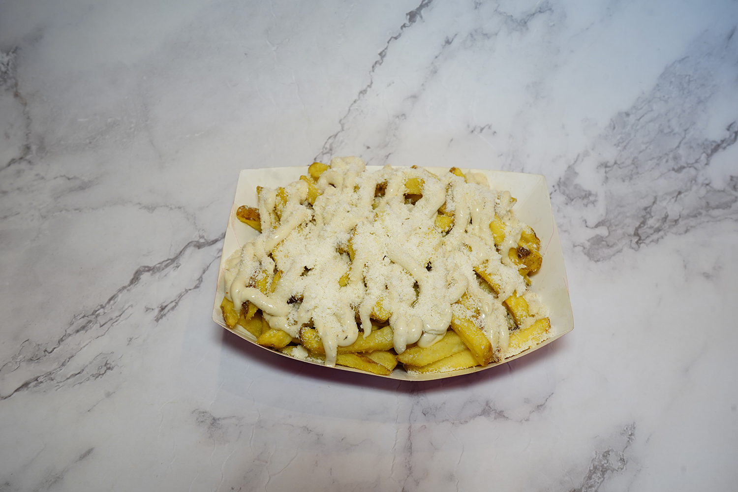 Fries Trüffel Parmigiano – Vorher